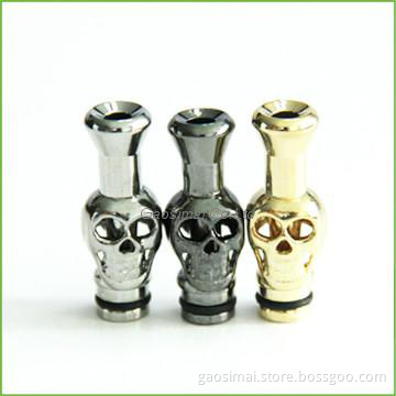 2013 popular design fashionable look skull drip tip